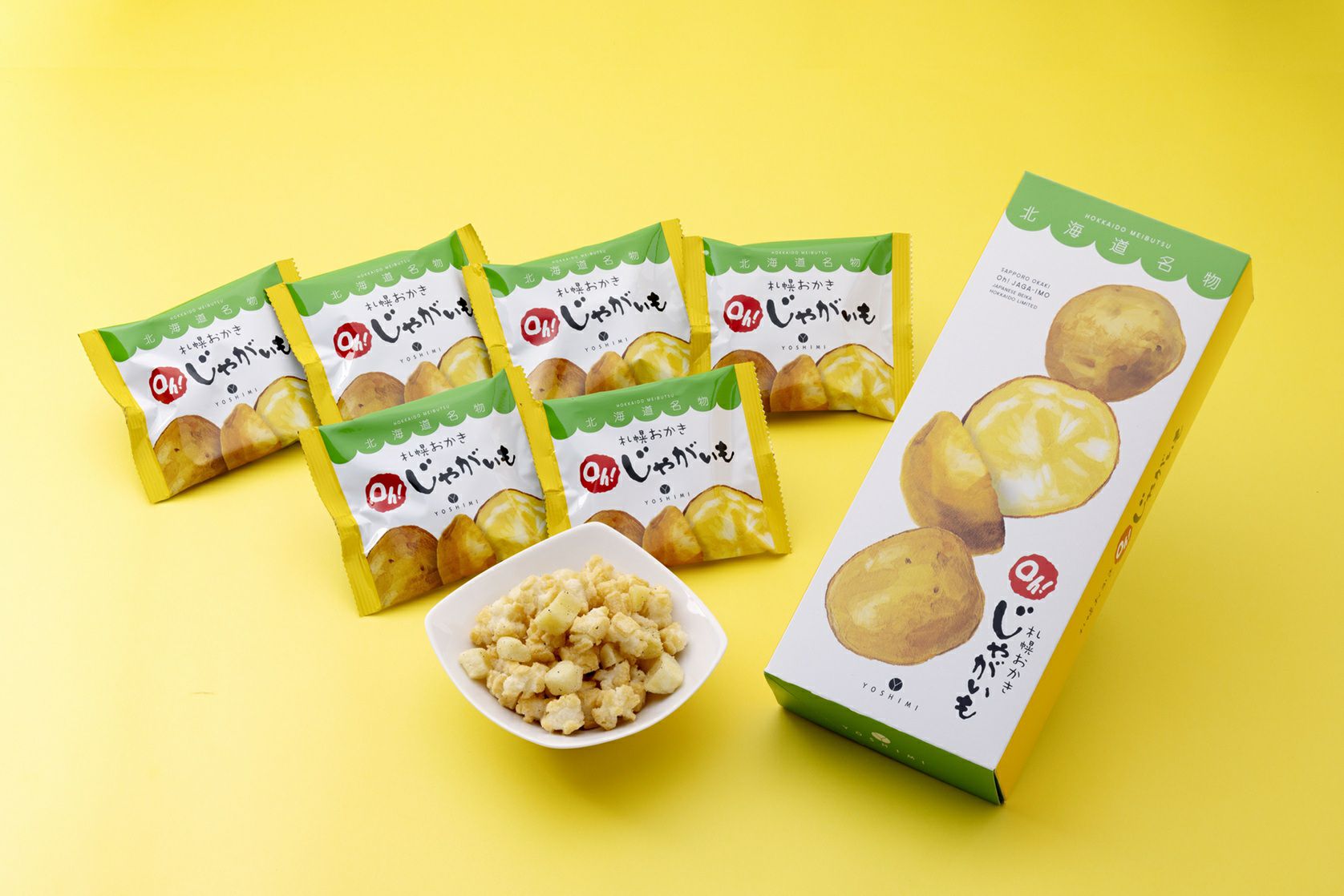 札幌おかきOh!じゃがいも（1箱（19g×6袋入）） | YOSHIMI公式